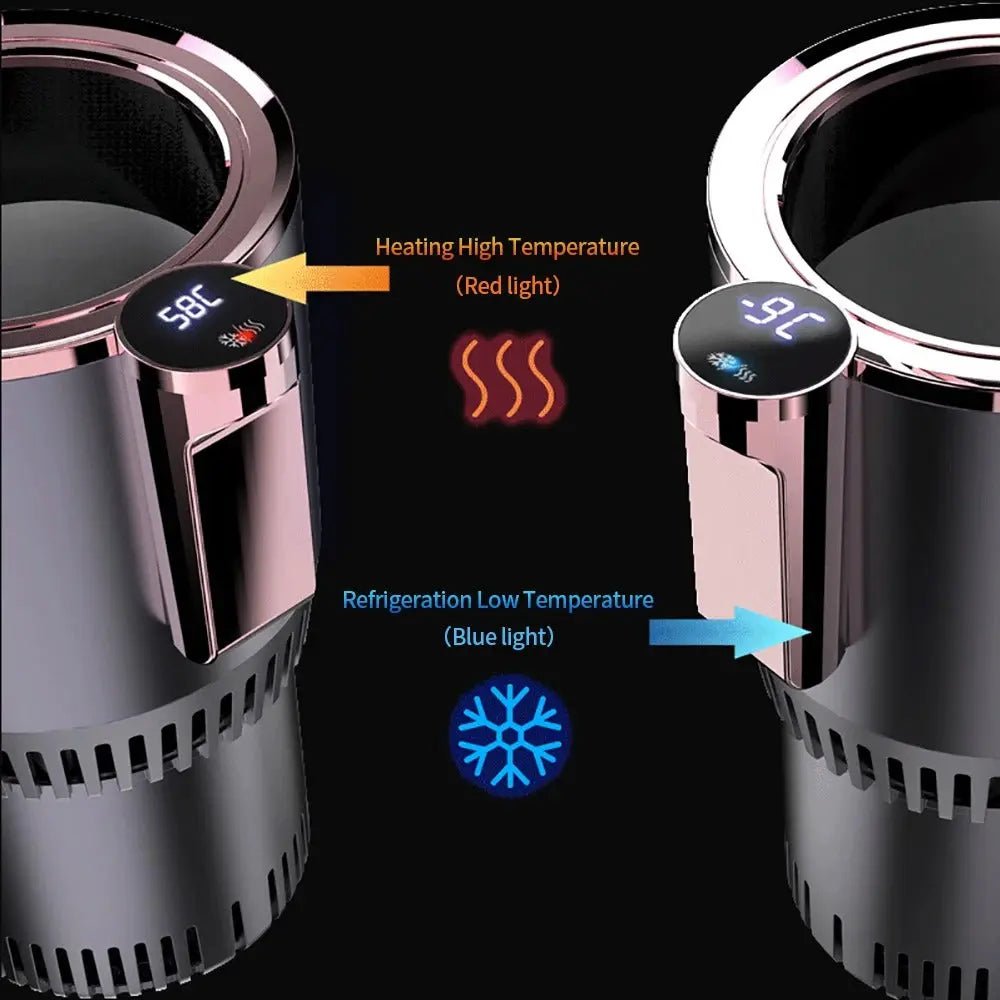 2 In 1 Hot & Cold Smart Car Cup Holder