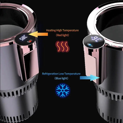 2 In 1 Hot & Cold Smart Car Cup Holder