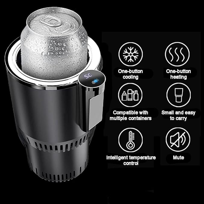 2 In 1 Hot & Cold Smart Car Cup Holder