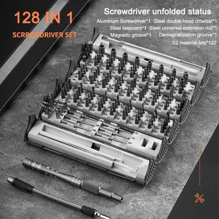 128-in-1 Magnetic Precision Kit